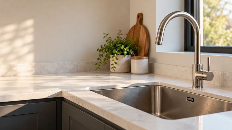BPR Mechanical Ltd plumber inspecting residential plumbing in Calgary, AB